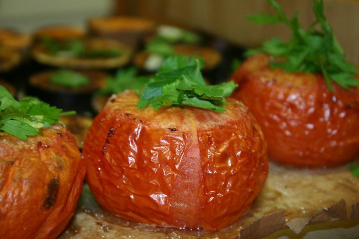 עגבניה צלויה